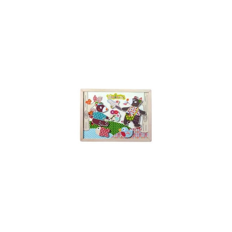 Woodours - Magnets Ebulobo Ikaipaka jeux & jouets Royan