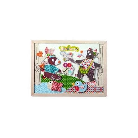 Woodours - Magnets Ebulobo Ikaipaka jeux & jouets Royan