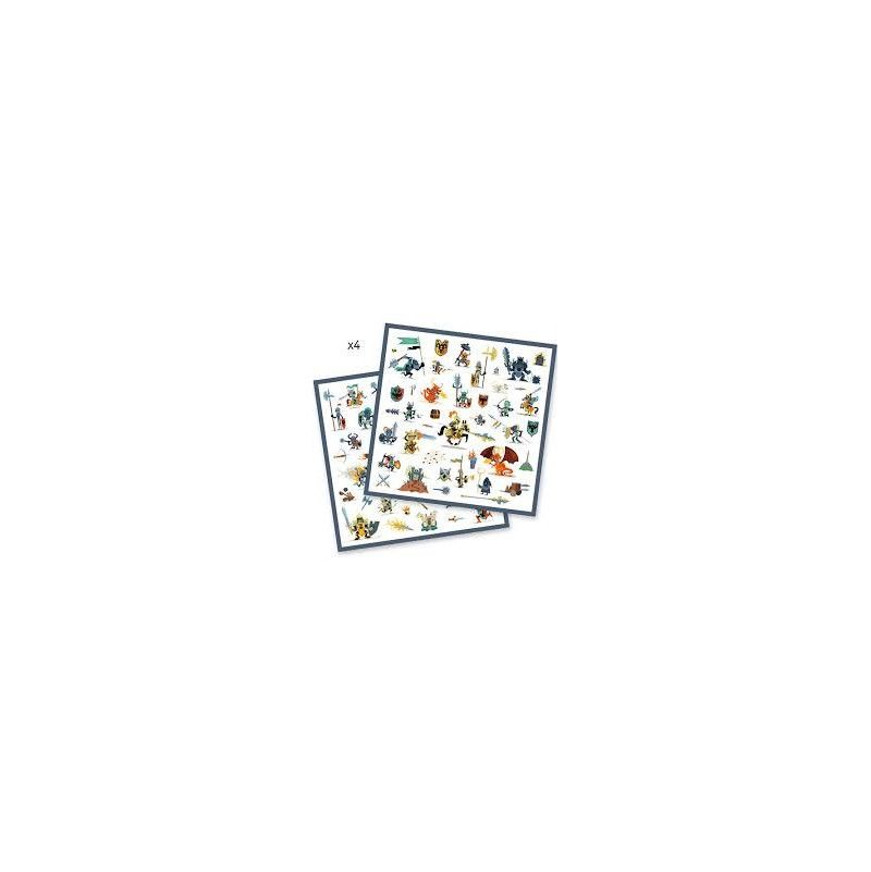 Stickers chevaliers - IkaIpaka Royan
