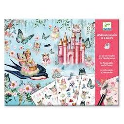 Décalcos Au pays des fées Djeco Ikaipaka jeux & jouets Royan