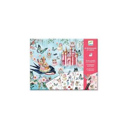 Décalcos Au pays des fées Djeco Ikaipaka jeux & jouets Royan