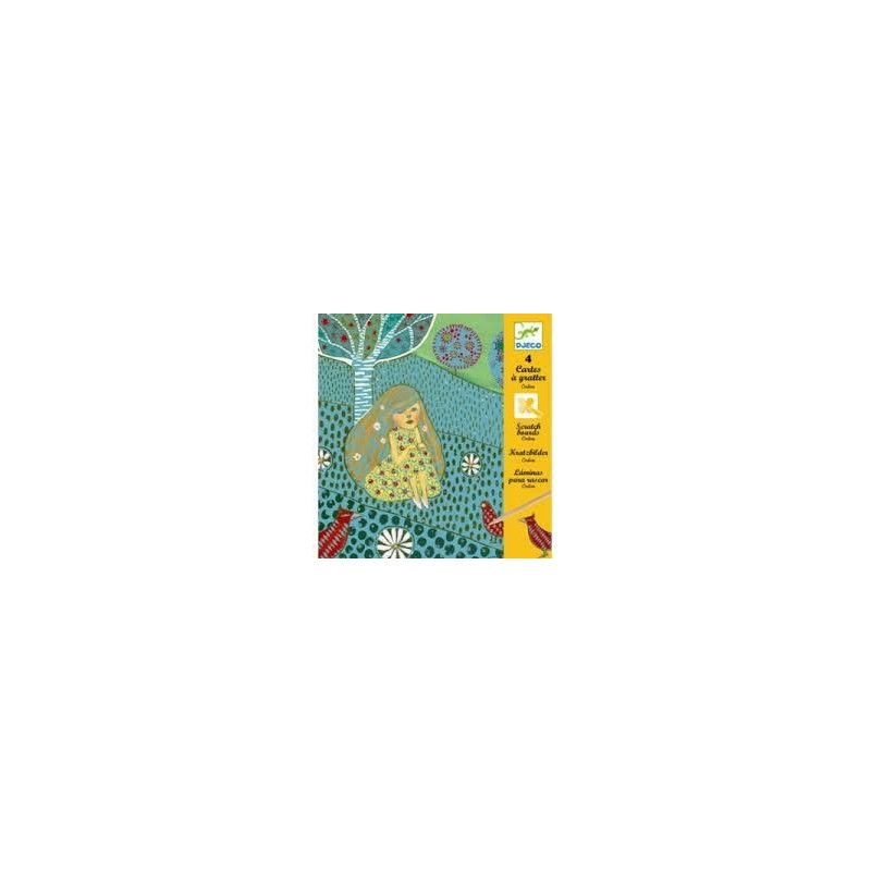 Cartes a gratter ondine - IkaIpaka Royan