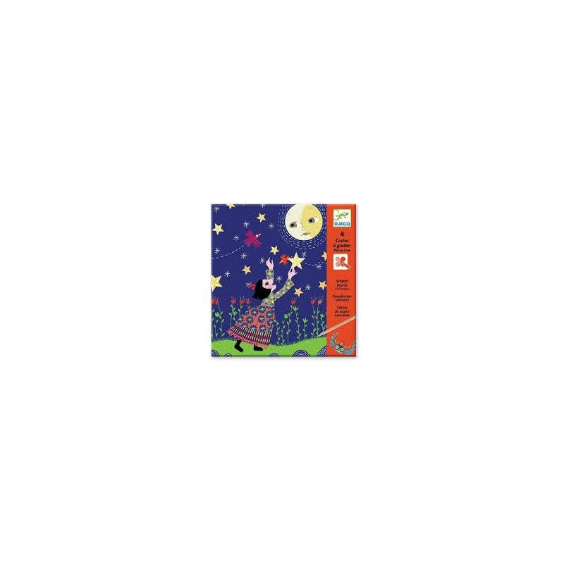Cartes à gratter pleine lune - IkaIpaka Royan