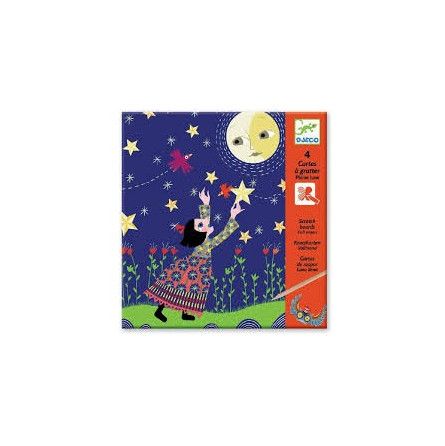 Cartes à gratter pleine lune - IkaIpaka Royan