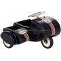 Black Scooter w/ sidecar, metal Maileg Ikaipaka jeux & jouets