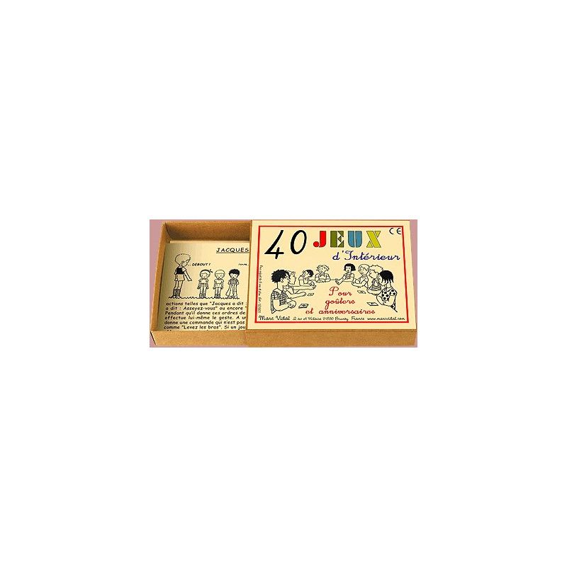 40 jeux d'interieur marc vidal Ikaipaka jeux & jouets Royan