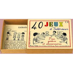 40 jeux d'interieur marc vidal Ikaipaka jeux & jouets Royan