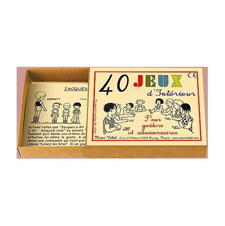 40 jeux d'interieur marc vidal Ikaipaka jeux & jouets Royan