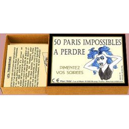 50 Paris impossible à perdre marc vidal Ikaipaka jeux & jouets