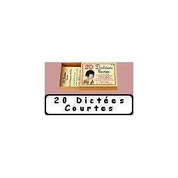 20 dictées courtes marc vidal Ikaipaka jeux & jouets Royan