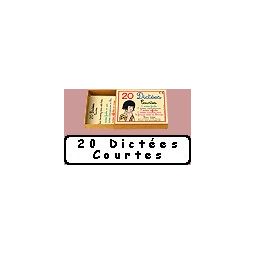 20 dictées courtes marc vidal Ikaipaka jeux & jouets Royan