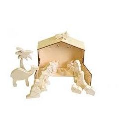 Creche bois Artemio Ikaipaka jeux & jouets Royan