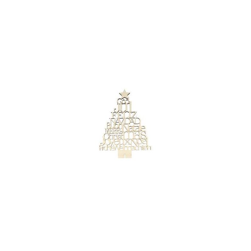 Sapin noel bois s/ pied - IkaIpaka Royan