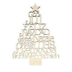 Sapin noel bois s/ pied - IkaIpaka Royan