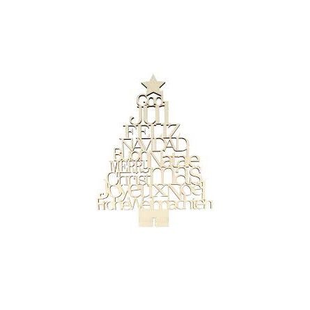Sapin noel bois s/ pied - IkaIpaka Royan