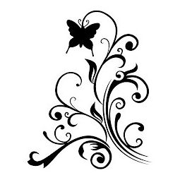 Tampon volute papillon - IkaIpaka Royan