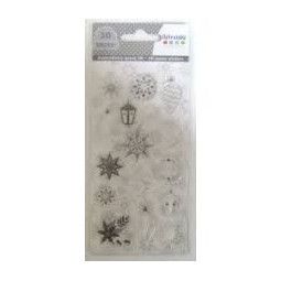 Stickers epoxy noel perle - IkaIpaka Royan