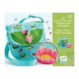 Sac et porte monnaie Melle nenuphar - IkaIpaka Royan