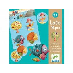 Loto 4 saisons Djeco Ikaipaka jeux & jouets Royan