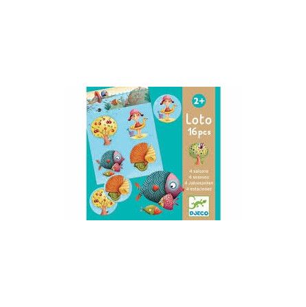 Loto 4 saisons Djeco Ikaipaka jeux & jouets Royan