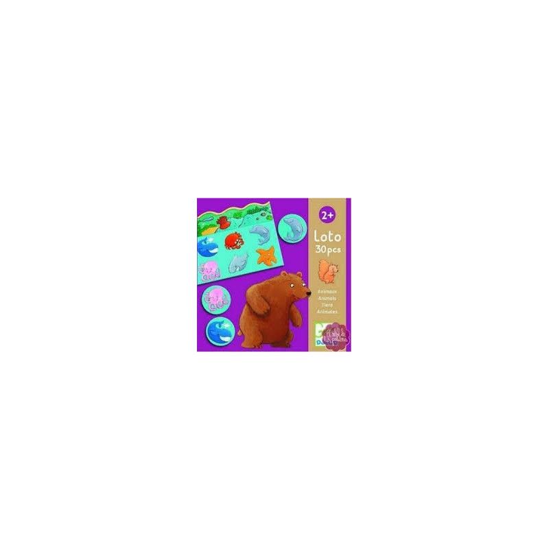 Loto des animaux Djeco Ikaipaka jeux & jouets Royan