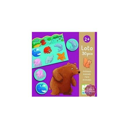 Loto des animaux Djeco Ikaipaka jeux & jouets Royan