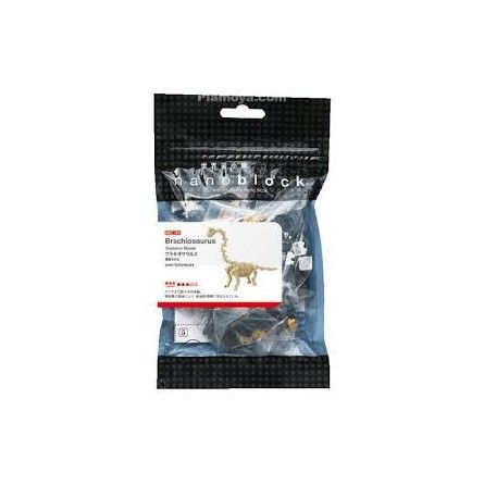 Nanoblock Brachiosaurus skeleton - IkaIpaka Royan