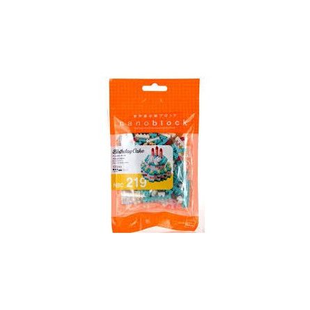 Nanoblock birthday cake - IkaIpaka Royan
