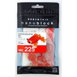 Nanoblock Popeyed Goldfish Red (poisson) - IkaIpaka Royan