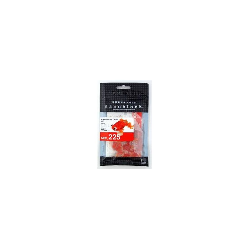 Nanoblock Popeyed Goldfish Red (poisson) - IkaIpaka Royan
