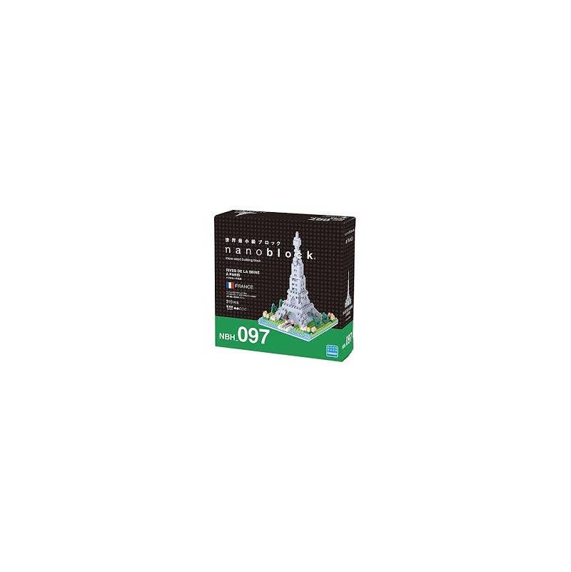 Nanoblock rives de la seine à Paris Tour eiffel - IkaIpaka Royan