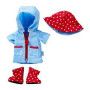 Poupée Ensemble de vêtements temps de pluie - IkaIpaka Royan