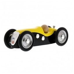Voiture metal jaune et noir baghera Baghera Ikaipaka jeux &