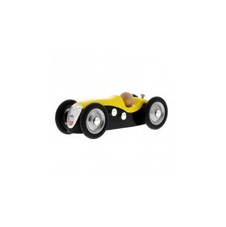 Voiture metal jaune et noir baghera Baghera Ikaipaka jeux &
