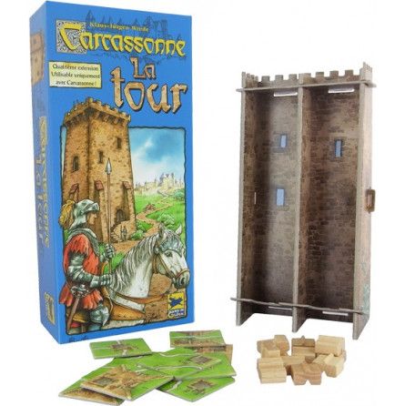 Carcassonne extension 4 la tour - IkaIpaka Royan