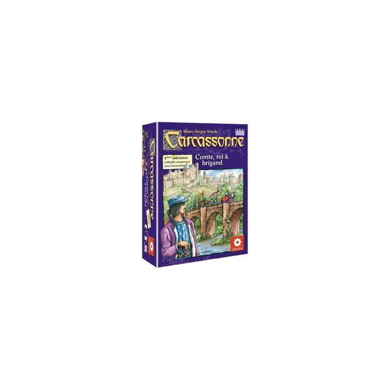 Carcassonne extension 6 Comte roi et brigands - IkaIpaka Royan