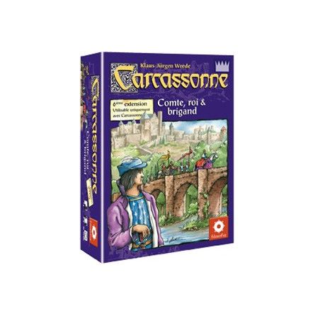 Carcassonne extension 6 Comte roi et brigands - IkaIpaka Royan
