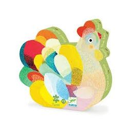 Puzzles silhouette Raoul ma poule - IkaIpaka Royan