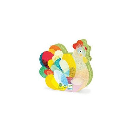 Puzzles silhouette Raoul ma poule - IkaIpaka Royan
