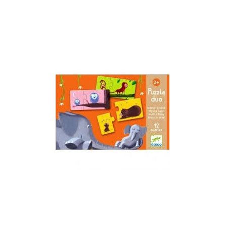 Puzzle duo maman et bébé Djeco Ikaipaka jeux & jouets Royan