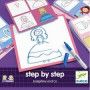 Dessin step by step joséphine and co - IkaIpaka Royan