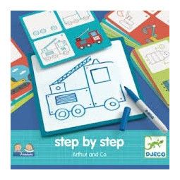 Dessin step by step arthur and co - IkaIpaka Royan
