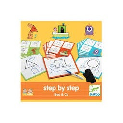 Dessin step by step geo and co - IkaIpaka Royan