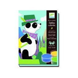 Sables colorés Panda et ses copains - IkaIpaka Royan