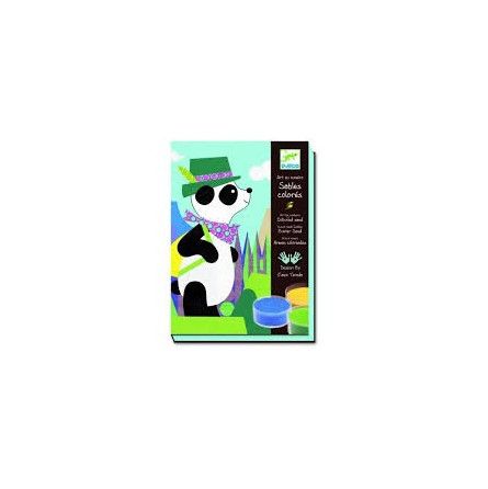Sables colorés Panda et ses copains - IkaIpaka Royan