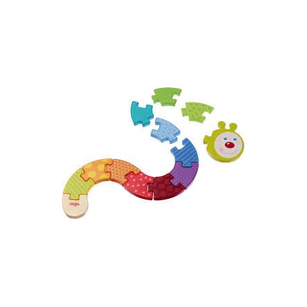 Jeu d'assemblage chenille arc en ciel - IkaIpaka Royan