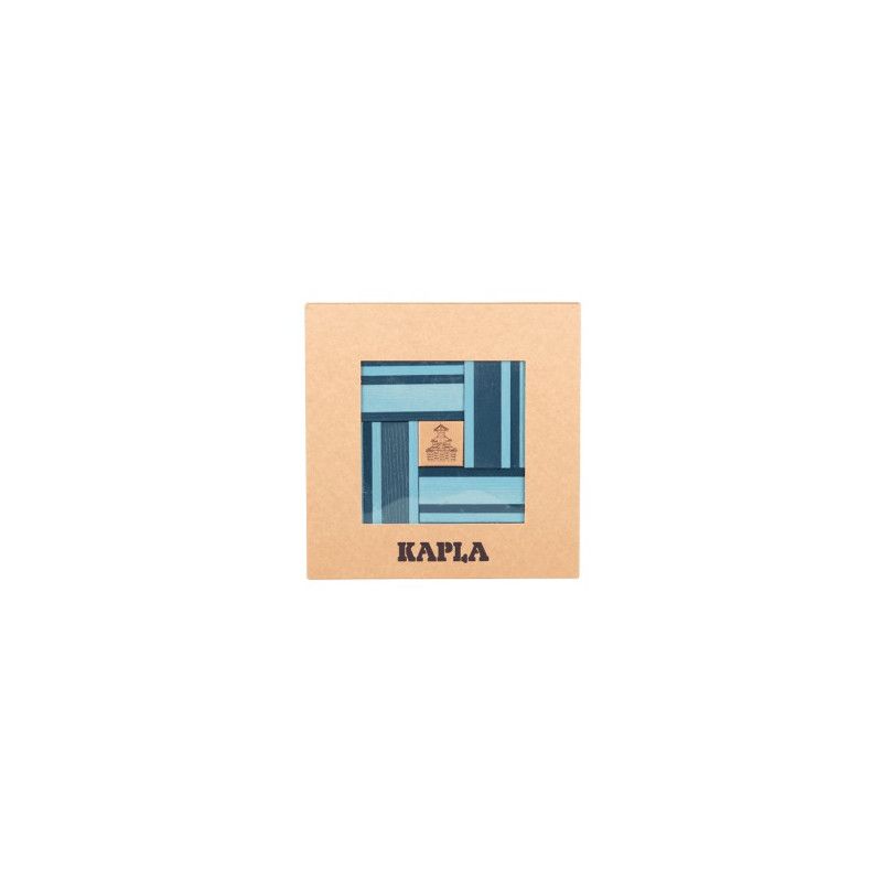 kapla livre coffret bleu + planchettes - IkaIpaka Royan