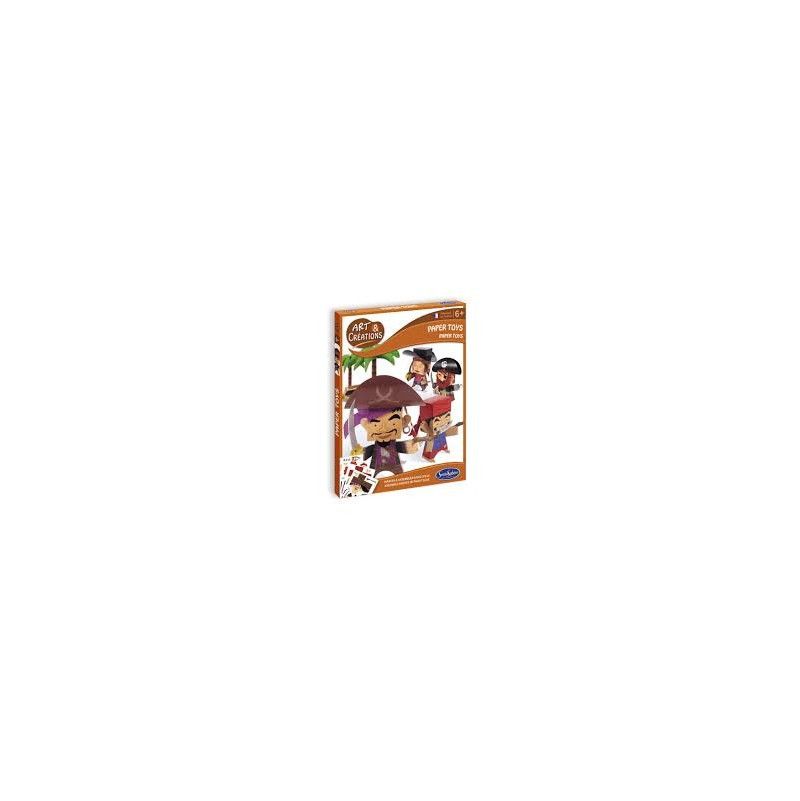 Art & creation paper toys pirates Sentosphere Ikaipaka jeux &