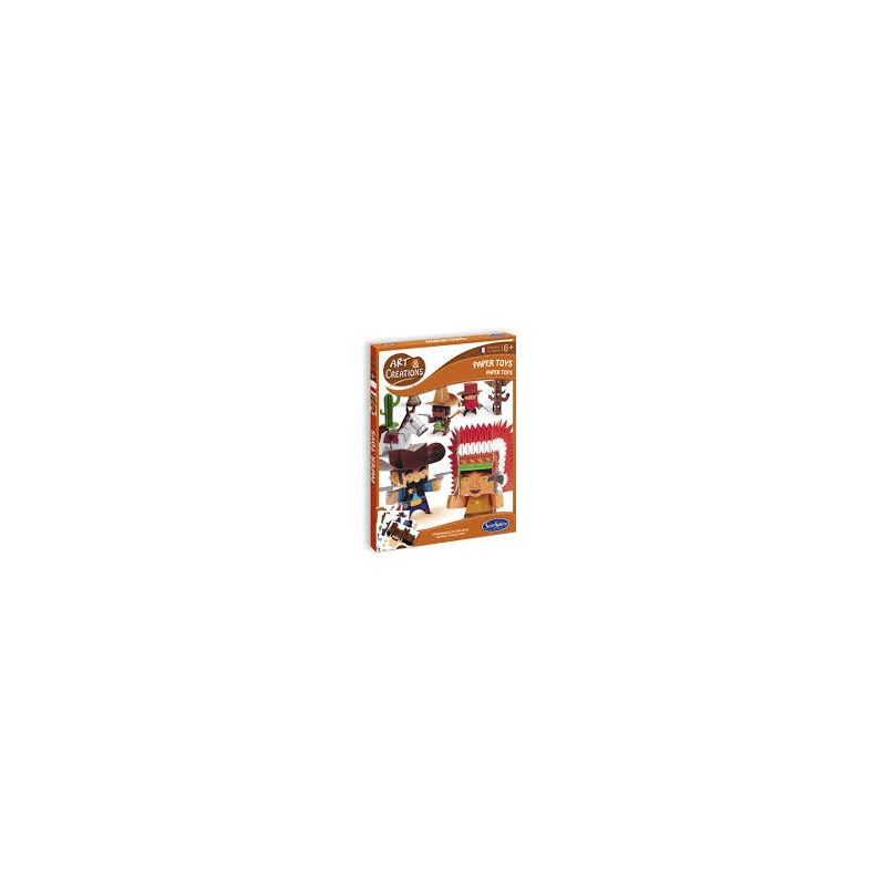 Art & Creation paper toys l'univers du far west Sentosphere
