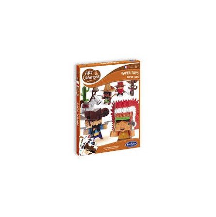 Art & Creation paper toys l'univers du far west Sentosphere